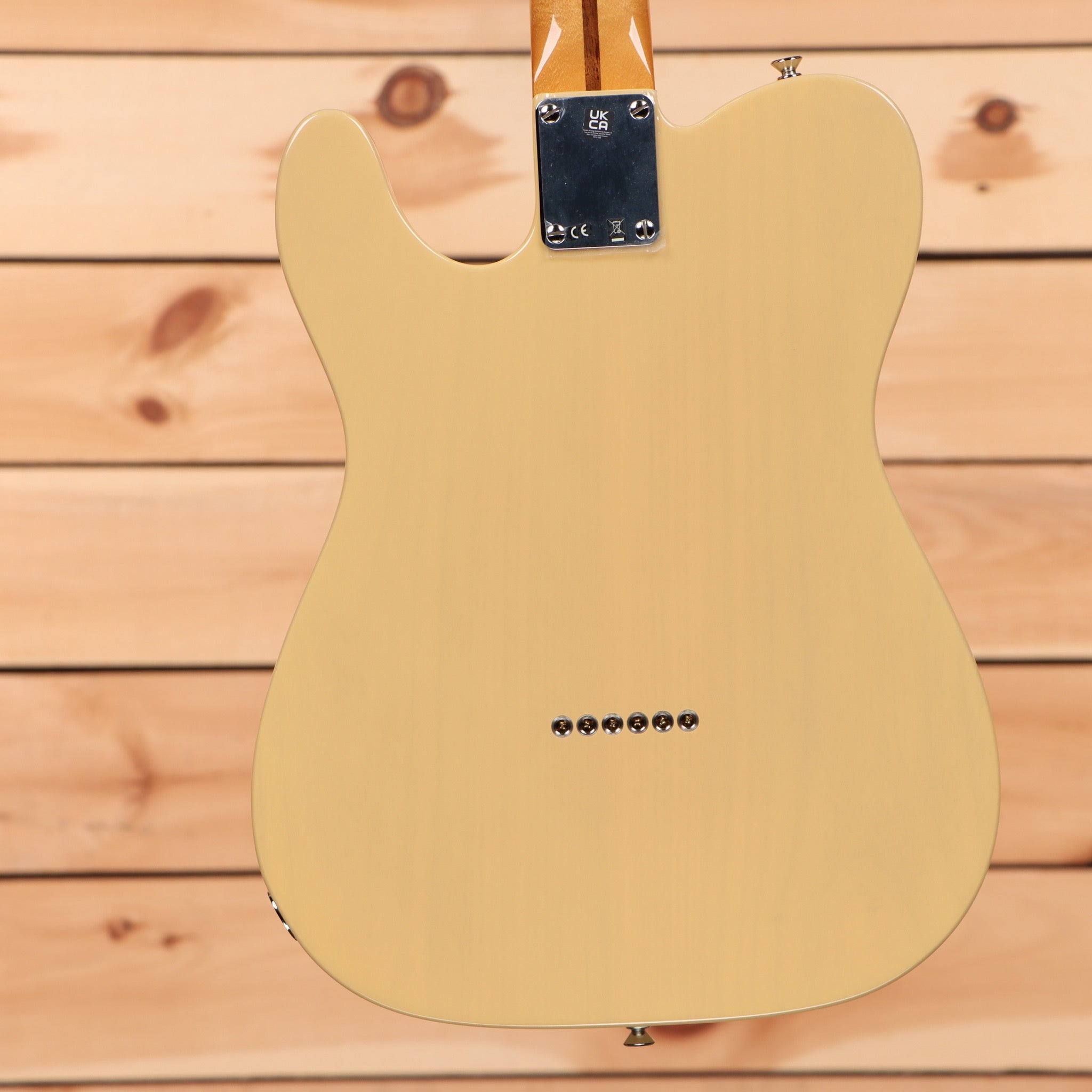 Fender Vintera II 50s Nocaster Blackguard Blonde electric guitar with single-coil pickups