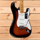Fender Vintera II 50s Stratocaster electric guitar 2-Color Sunburst with white pickguard and maple neck