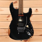 EVH Frankenstein Relic Series electric guitar black with Floyd Rose tremolo and relic finish