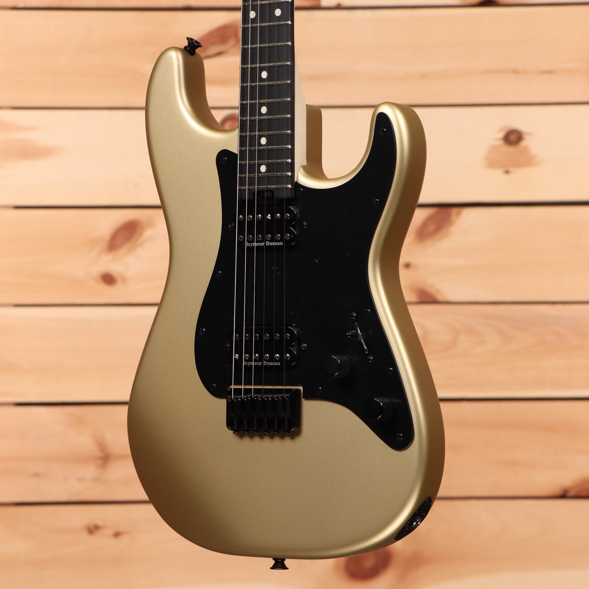 Charvel ProMod So-Cal Style 1 HH electric guitar Pharaohs Gold with dual humbucker pickups