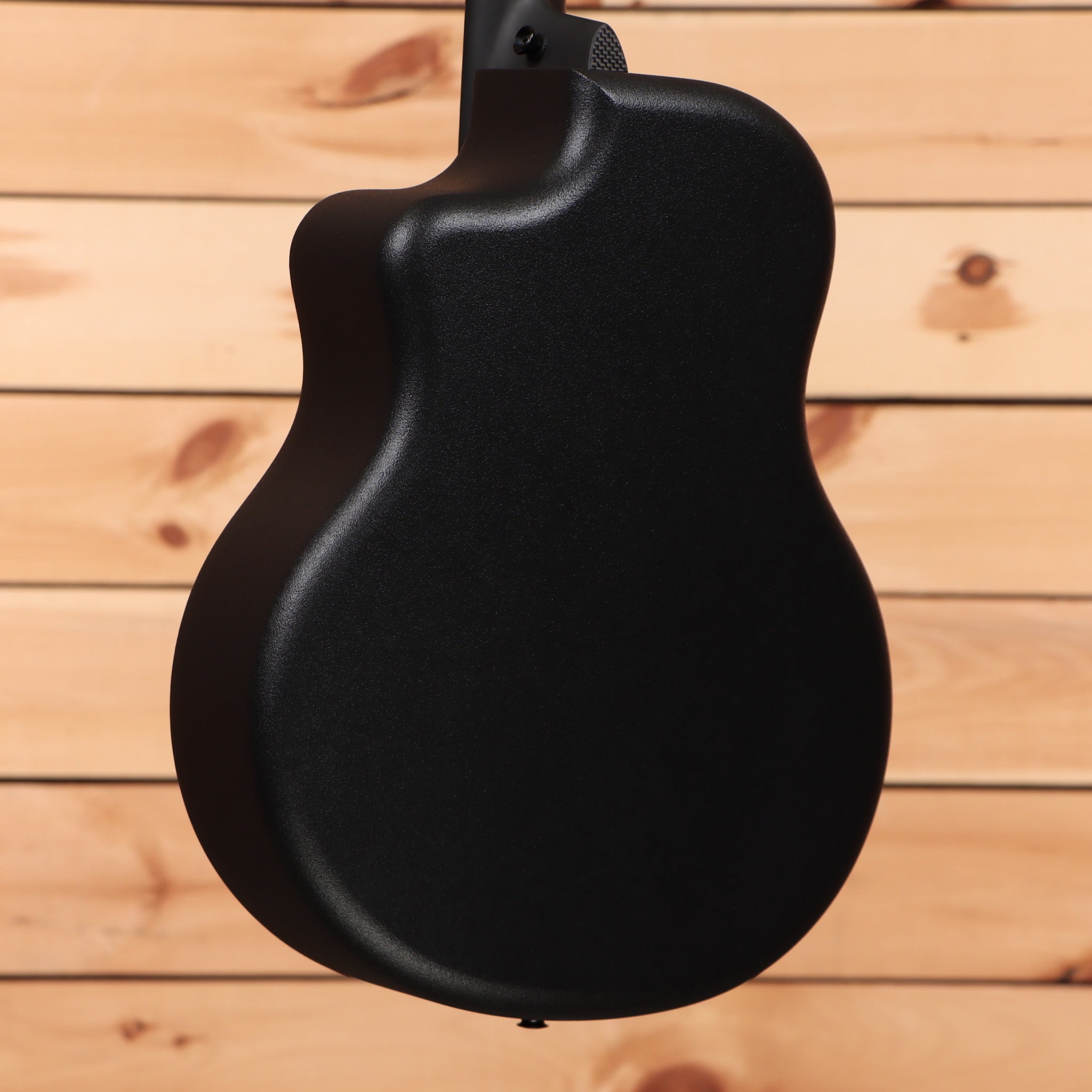 McPherson Carbon Touring acoustic guitar black finish with curved body shape