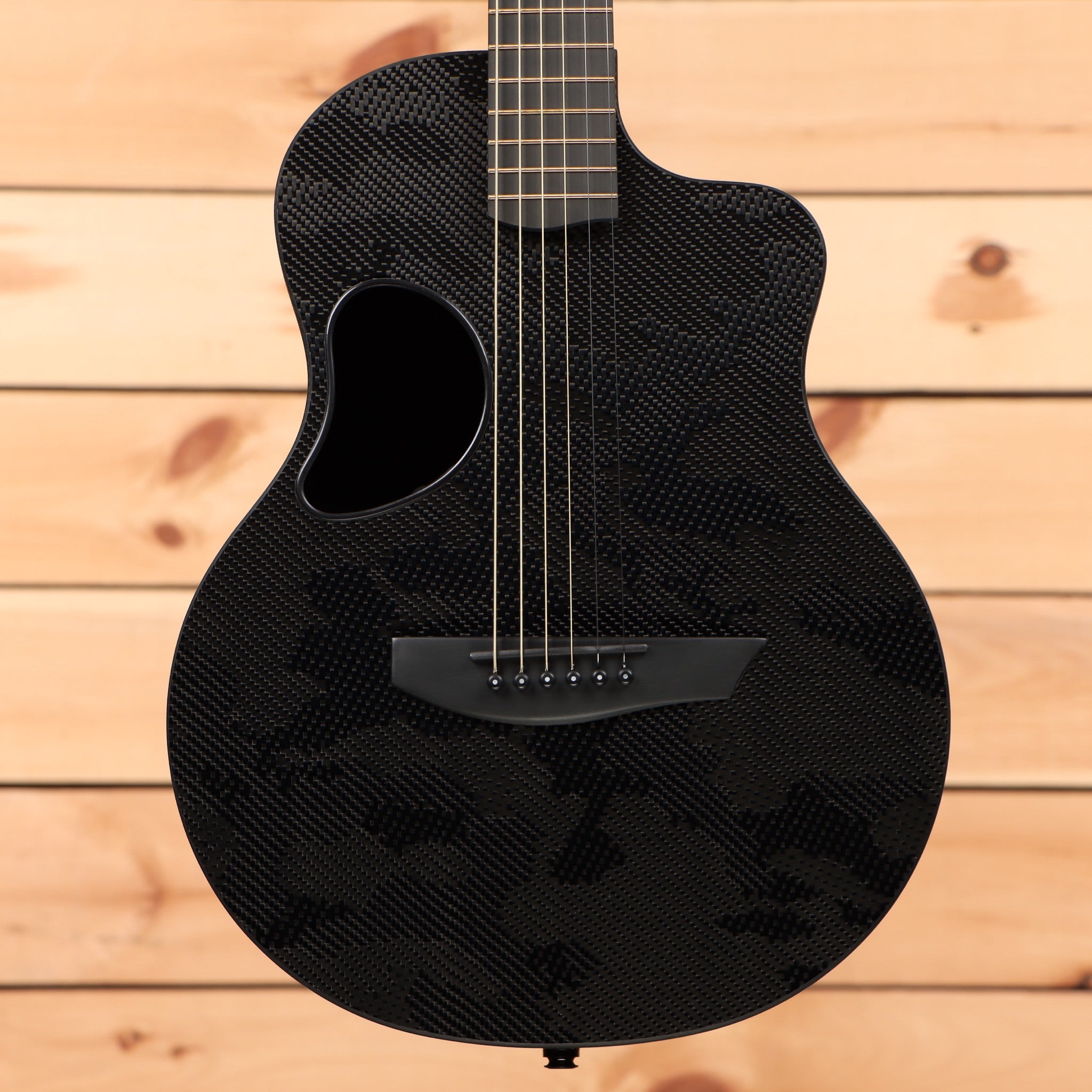 McPherson Carbon Touring Camo acoustic guitar with carbon fiber body and cutaway