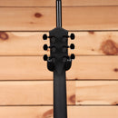 McPherson Carbon Touring Camo acoustic guitar with carbon fiber construction and black hardware tuners