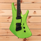 Ernie Ball Music Man Kaizen 6 electric guitar Kryptonite with black humbucker pickups