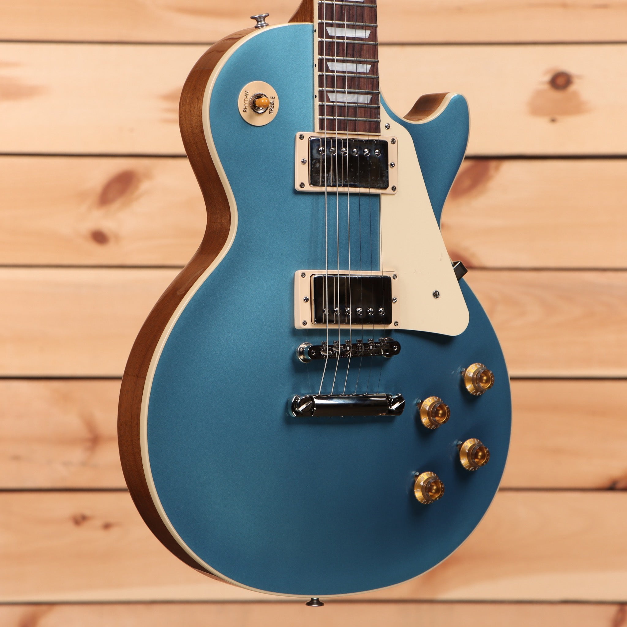 Les paul deals blue guitar