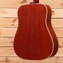Gibson 1960 Hummingbird light aged Heritage Cherry Sunburst dreadnought acoustic guitar with binding