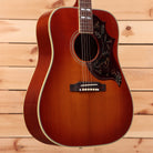 Gibson 1960 Hummingbird light-aged Heritage Cherry Sunburst acoustic guitar with pickguard and floral inlay