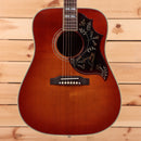 Gibson 1960 Hummingbird light-aged Heritage Cherry Sunburst dreadnought acoustic guitar with floral pickguard inlay