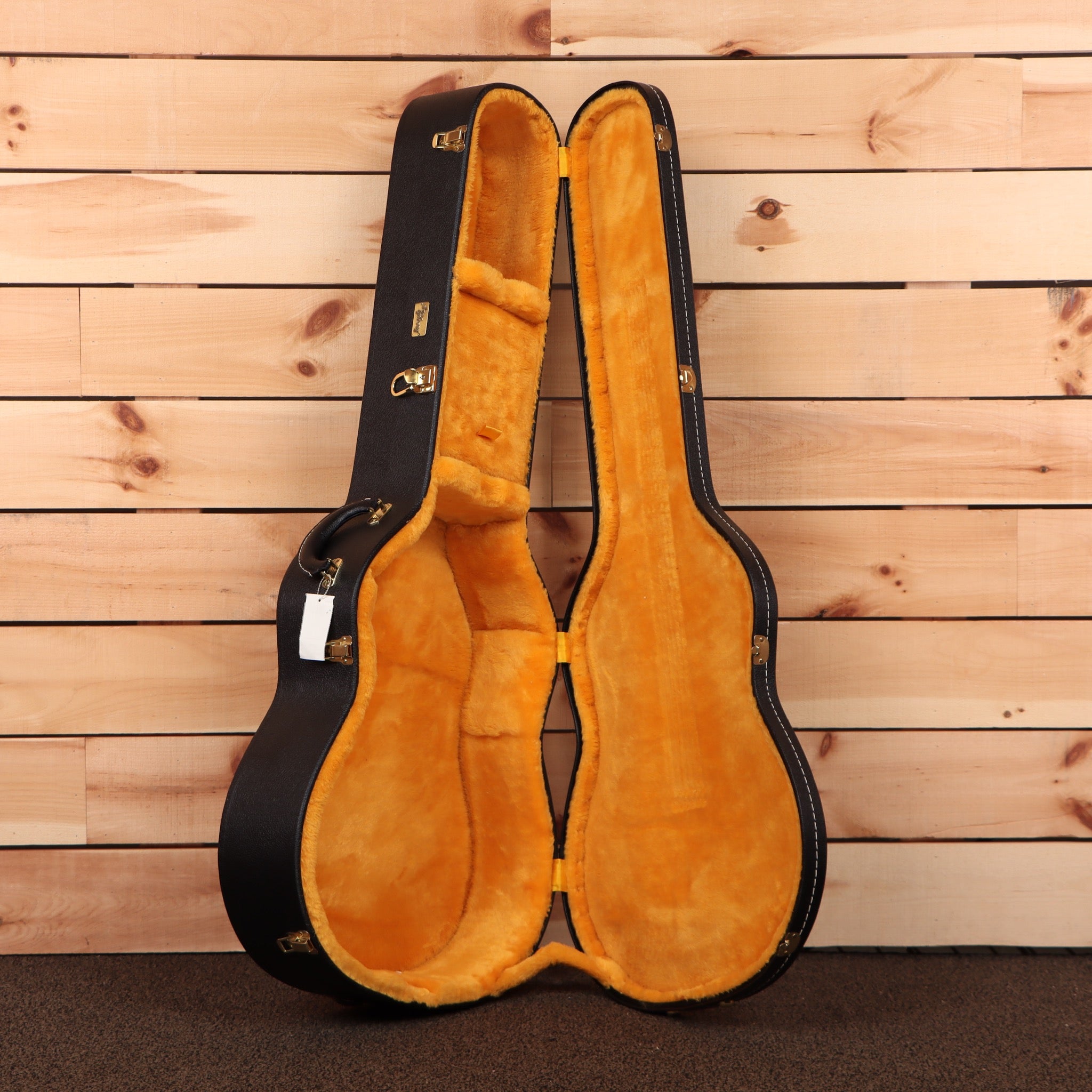 Gibson 1960 Hummingbird acoustic guitar Heritage Cherry Sunburst with light aging and orange velvet case interior