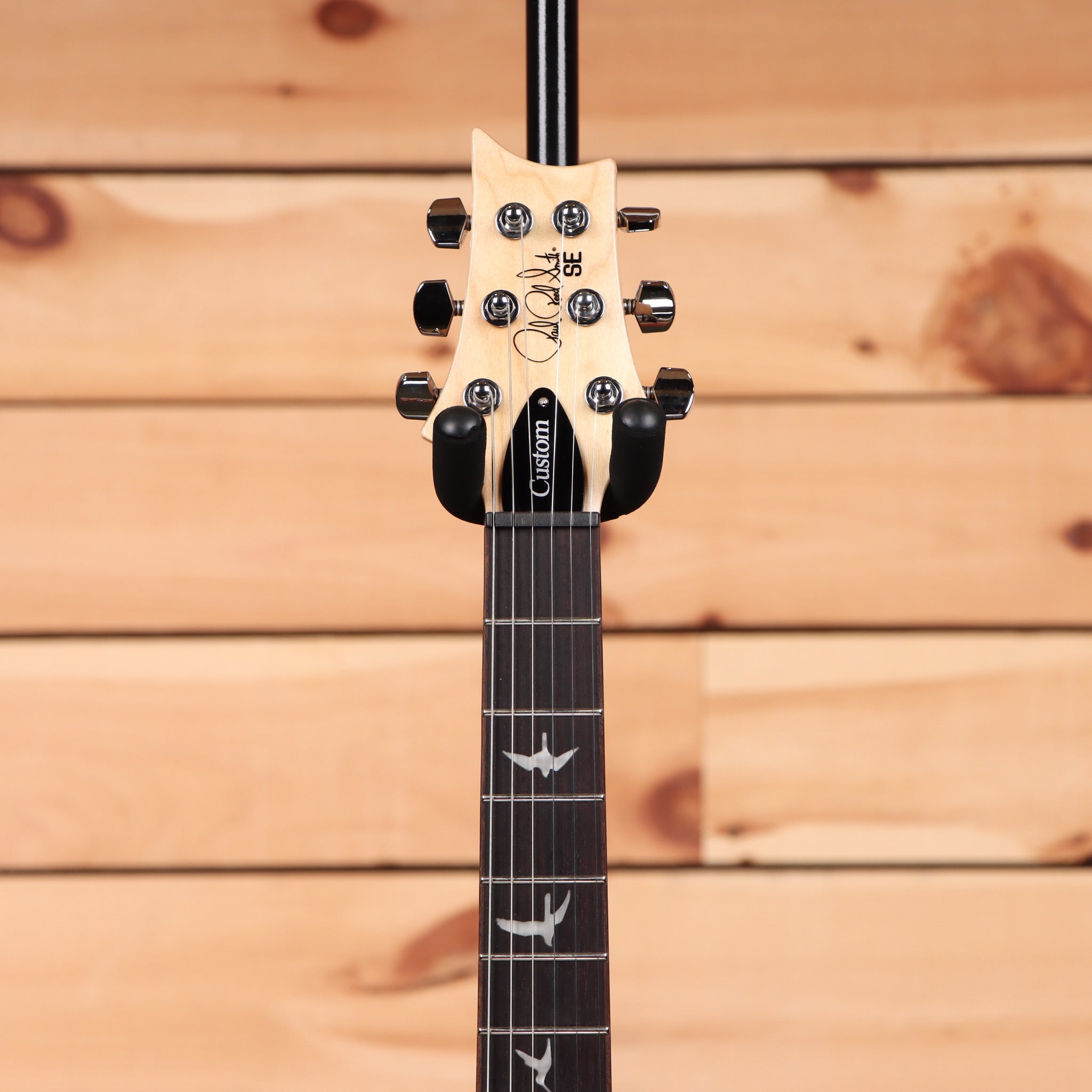 Paul Reed Smith SE Custom 24 electric guitar turquoise finish with maple neck and bird inlays