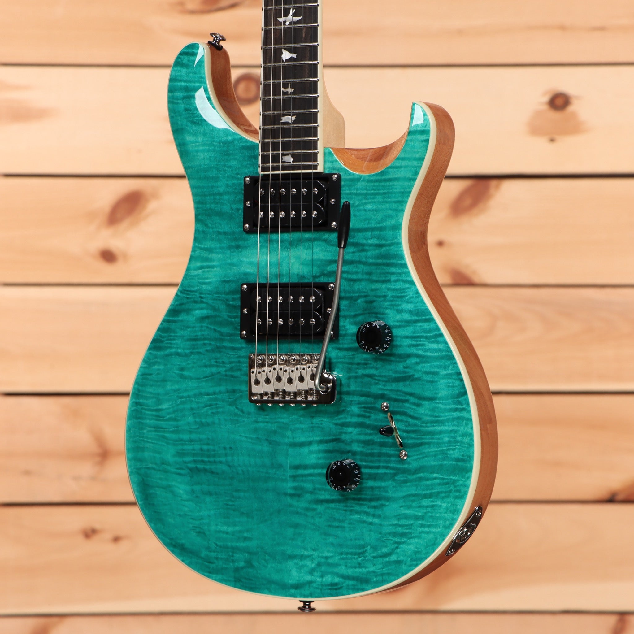 Paul Reed Smith SE Custom 24 Quilt - Turquoise