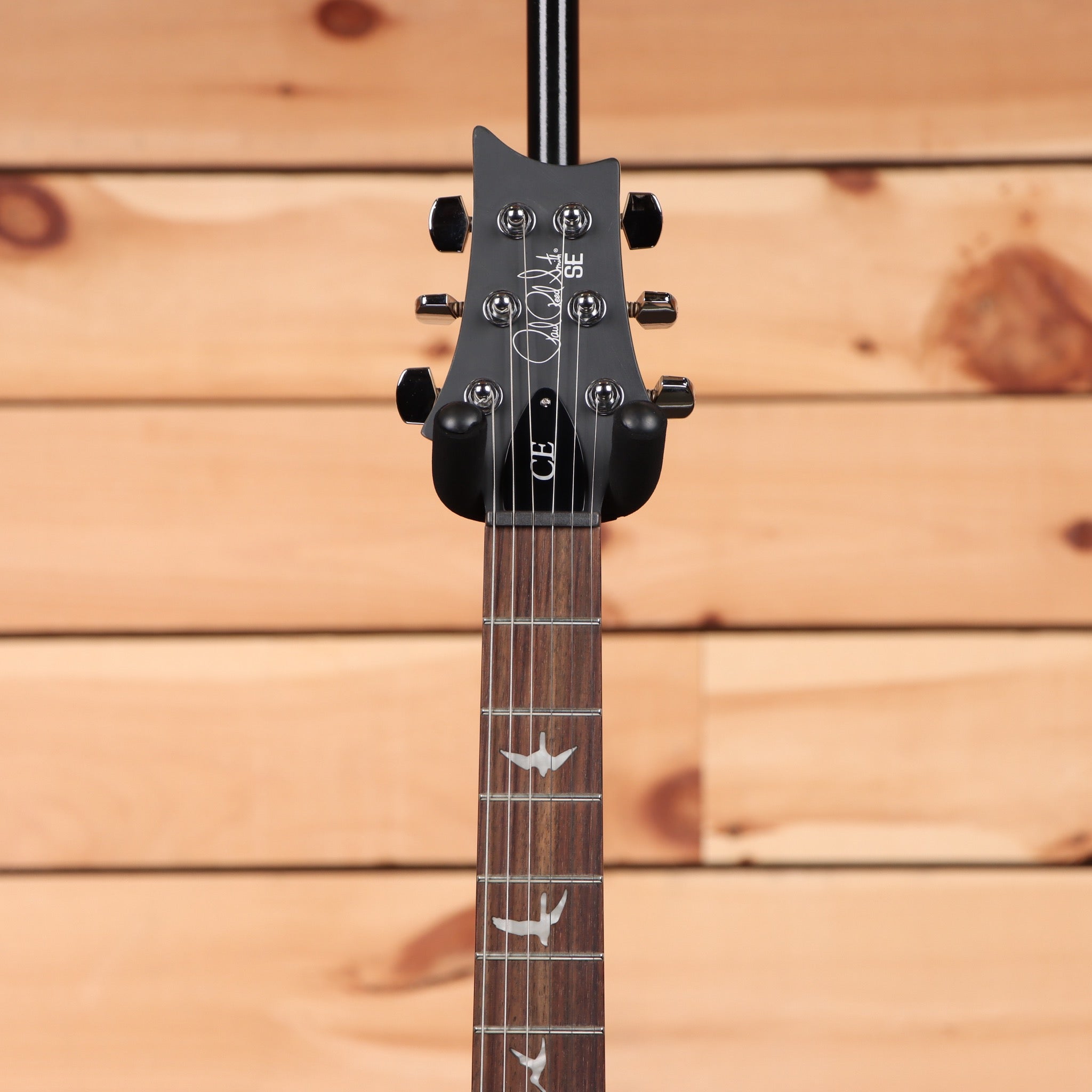 Paul Reed Smith SE CE 24 electric guitar Black Cherry with bird inlays rosewood fretboard