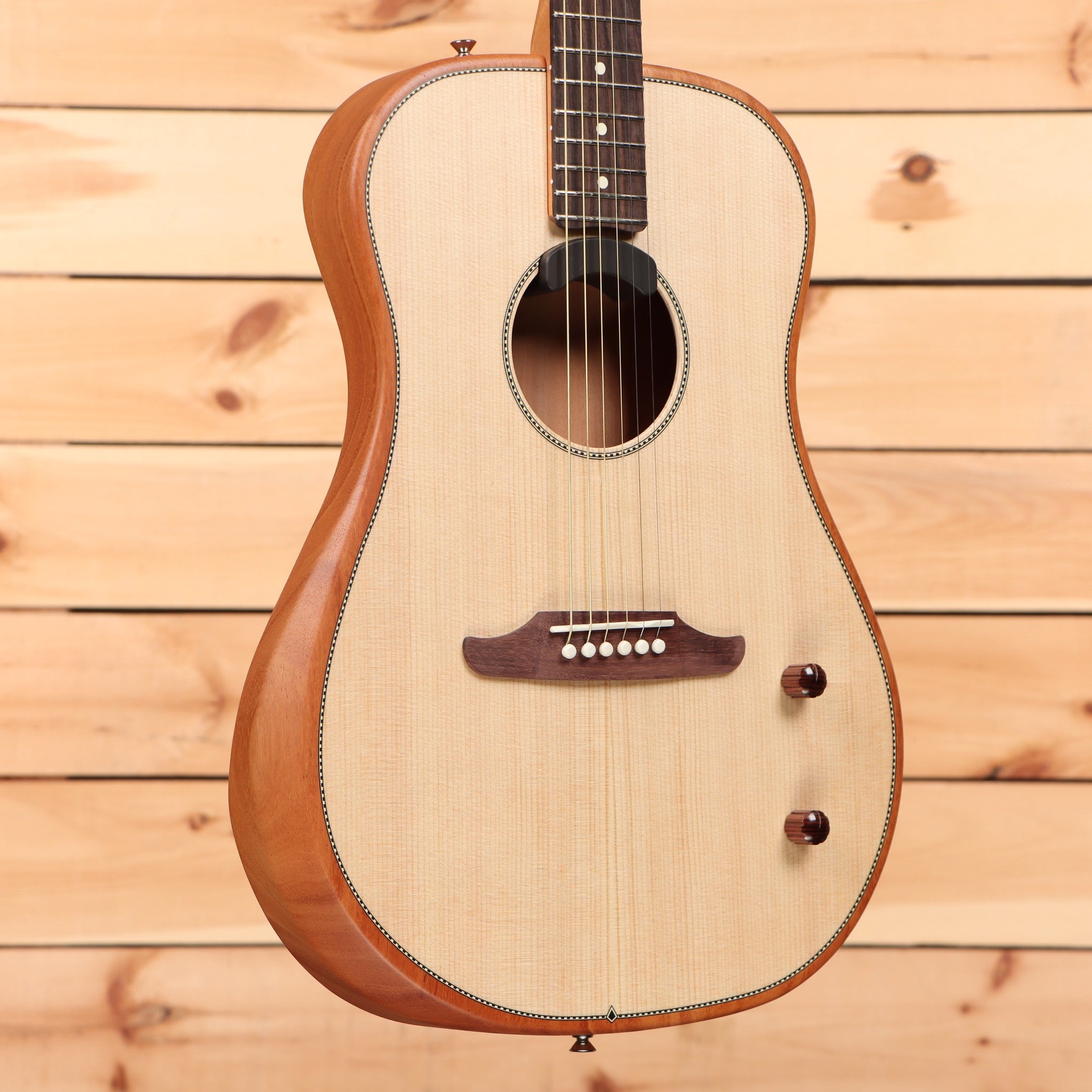Fender Highway Series Dreadnought acoustic guitar natural finish with rosewood bridge and binding