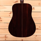 Boucher SG152MV dreadnought acoustic guitar natural finish with center seam back detail