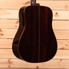 Boucher SG152MV dreadnought acoustic guitar natural finish with center strip inlay