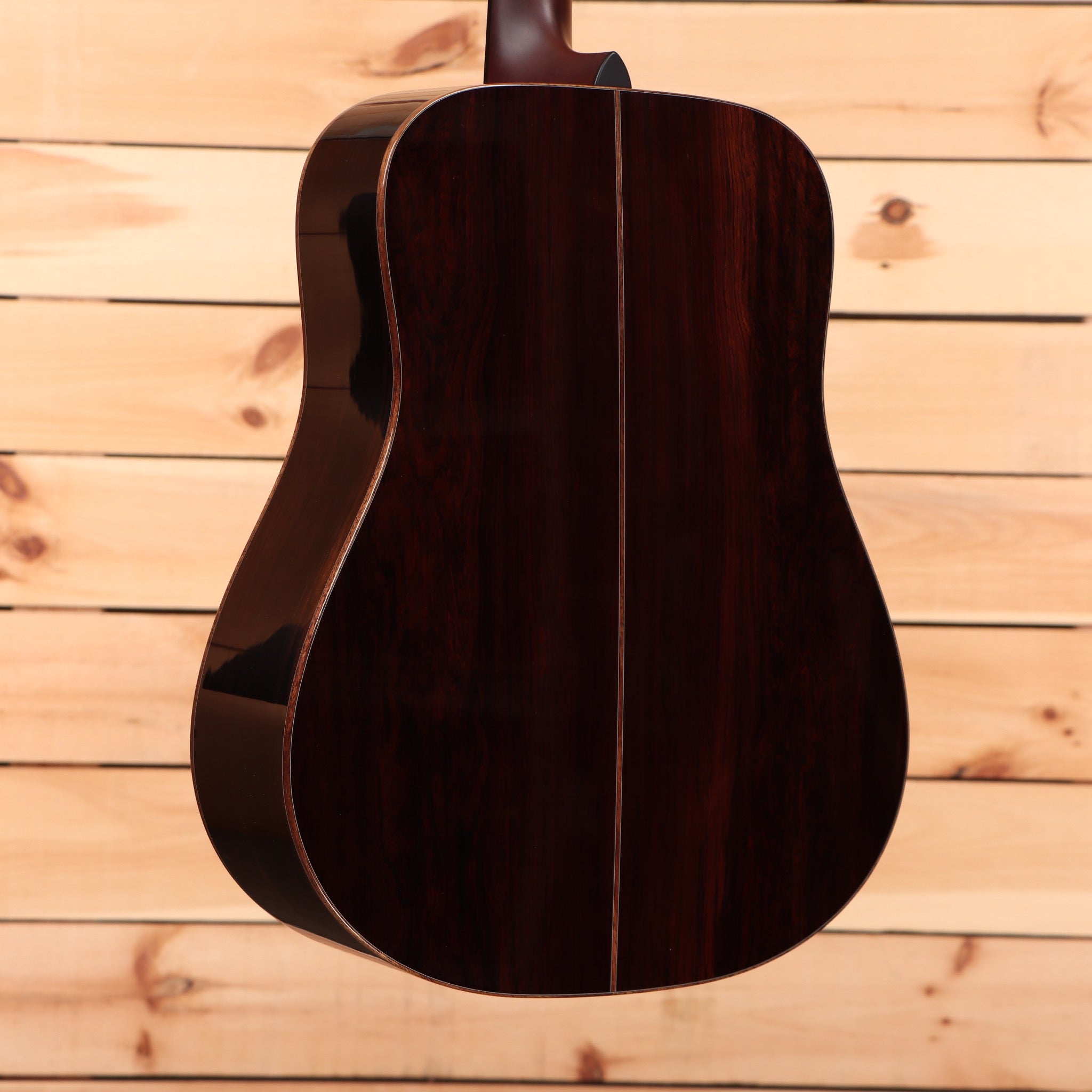 Boucher SG152MV dreadnought acoustic guitar natural finish with center strip inlay