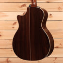 Pre-owned Taylor 814ce Grand Auditorium acoustic-electric guitar natural finish with venetian cutaway