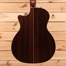 Pre-owned Taylor 814ce Grand Auditorium acoustic-electric guitar natural finish with venetian cutaway