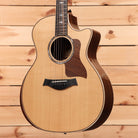 Taylor 814ce Grand Auditorium pre-owned acoustic-electric guitar natural finish with venetian cutaway
