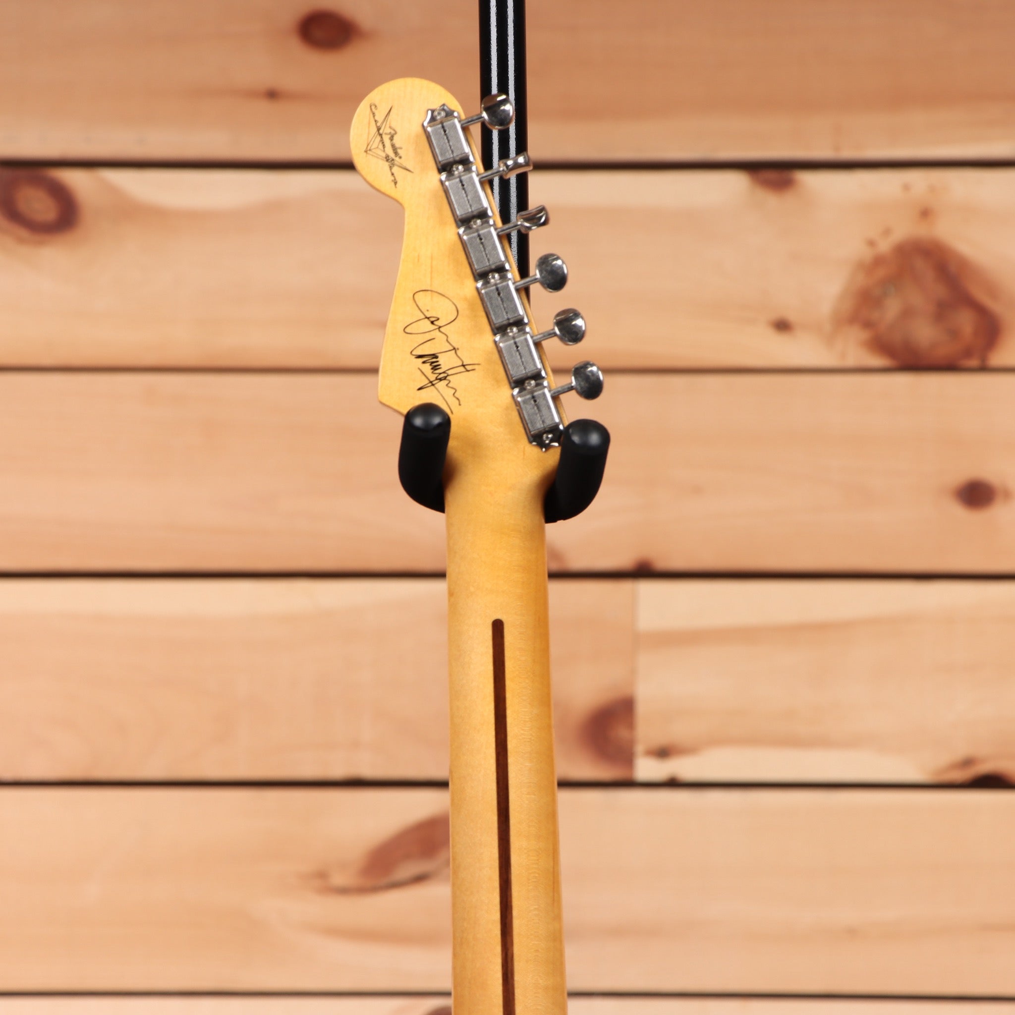 Fender Custom Shop Jimmie Vaughan Stratocaster electric guitar wide fade 2-color sunburst with signed maple neck