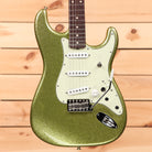 Fender Custom Shop Dick Dale Stratocaster electric guitar Chartreuse Sparkle with single-coil pickups