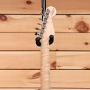 Fender Custom Shop Dick Dale Stratocaster electric guitar with maple neck and chrome tuning machines