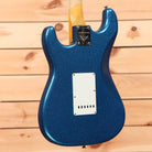 Fender Custom Shop Limited 1965 Stratocaster Journeyman Relic electric guitar Aged Blue Sparkle with single-coil pickups