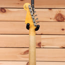 Fender Custom Shop Limited 1965 Stratocaster Journeyman Relic electric guitar Aged Blue Sparkle with maple neck