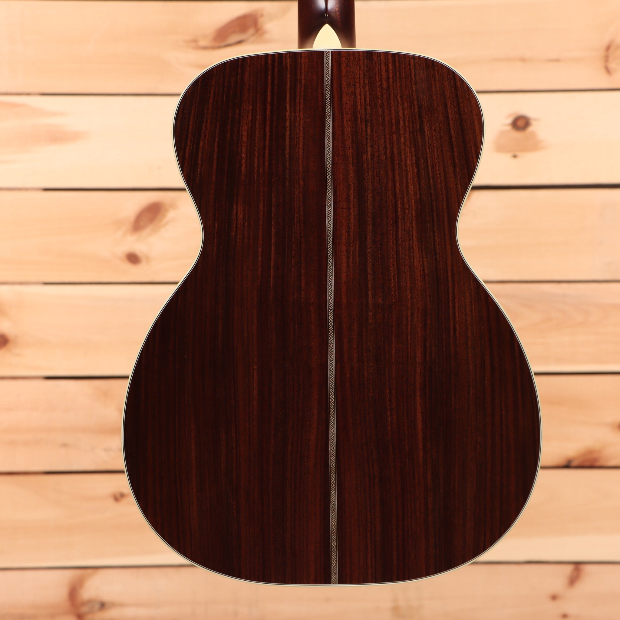 Bourgeois OM Vintage TS acoustic guitar natural finish with rosewood back and sides