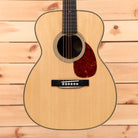 Bourgeois OM Vintage TS acoustic guitar natural finish with red tortoiseshell pickguard
