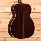 Bourgeois OM Vintage TS acoustic guitar natural finish with cream binding and rosewood back sides
