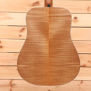 Boucher GRME1002D dreadnought acoustic guitar natural finish with figured wood grain back
