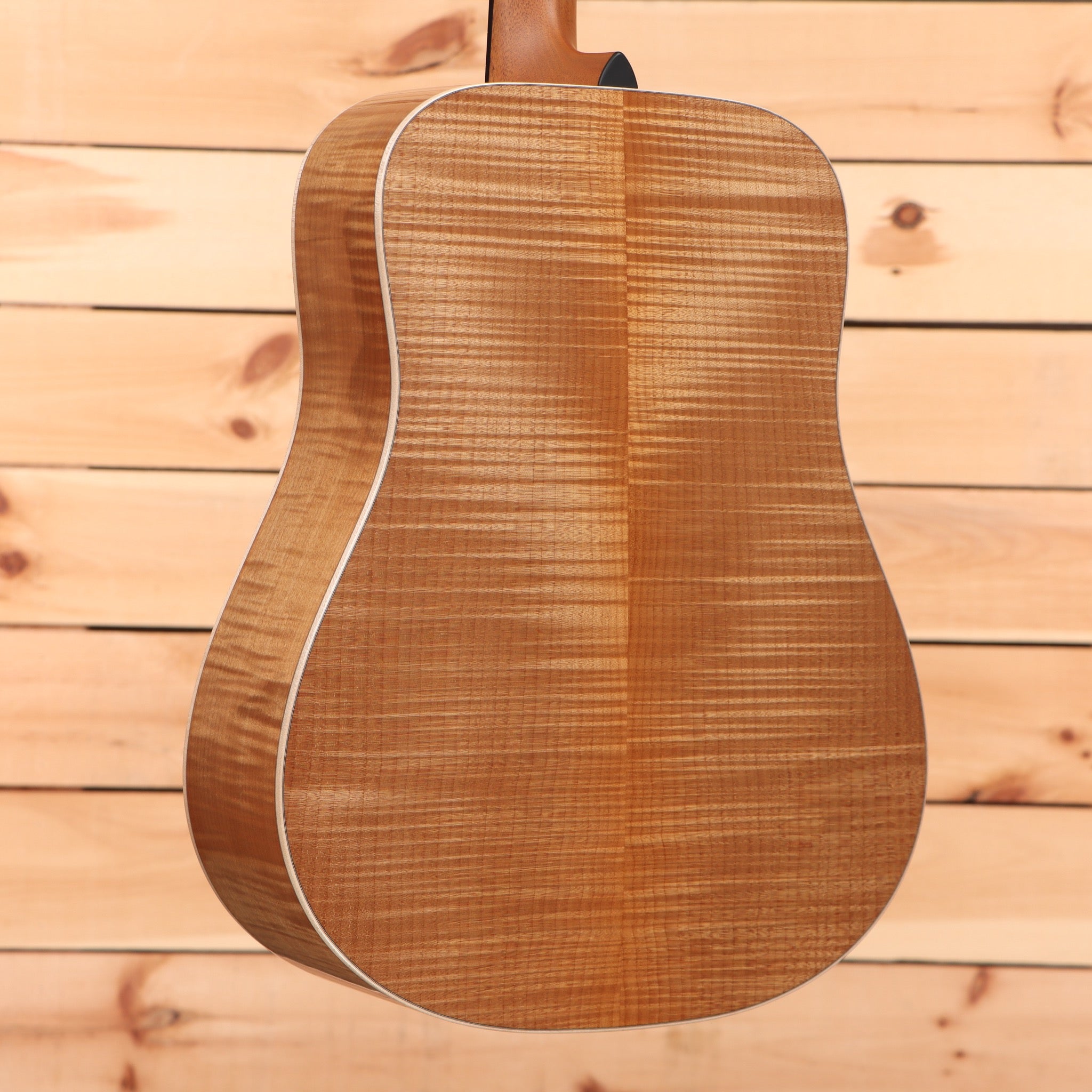 Boucher GRME1002D dreadnought acoustic guitar natural finish with white binding