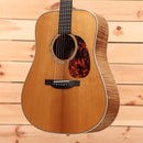 Boucher GRME1002D dreadnought acoustic guitar natural finish with tortoiseshell pickguard