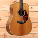 Boucher GRME1002D dreadnought acoustic guitar natural finish with tortoiseshell pickguard