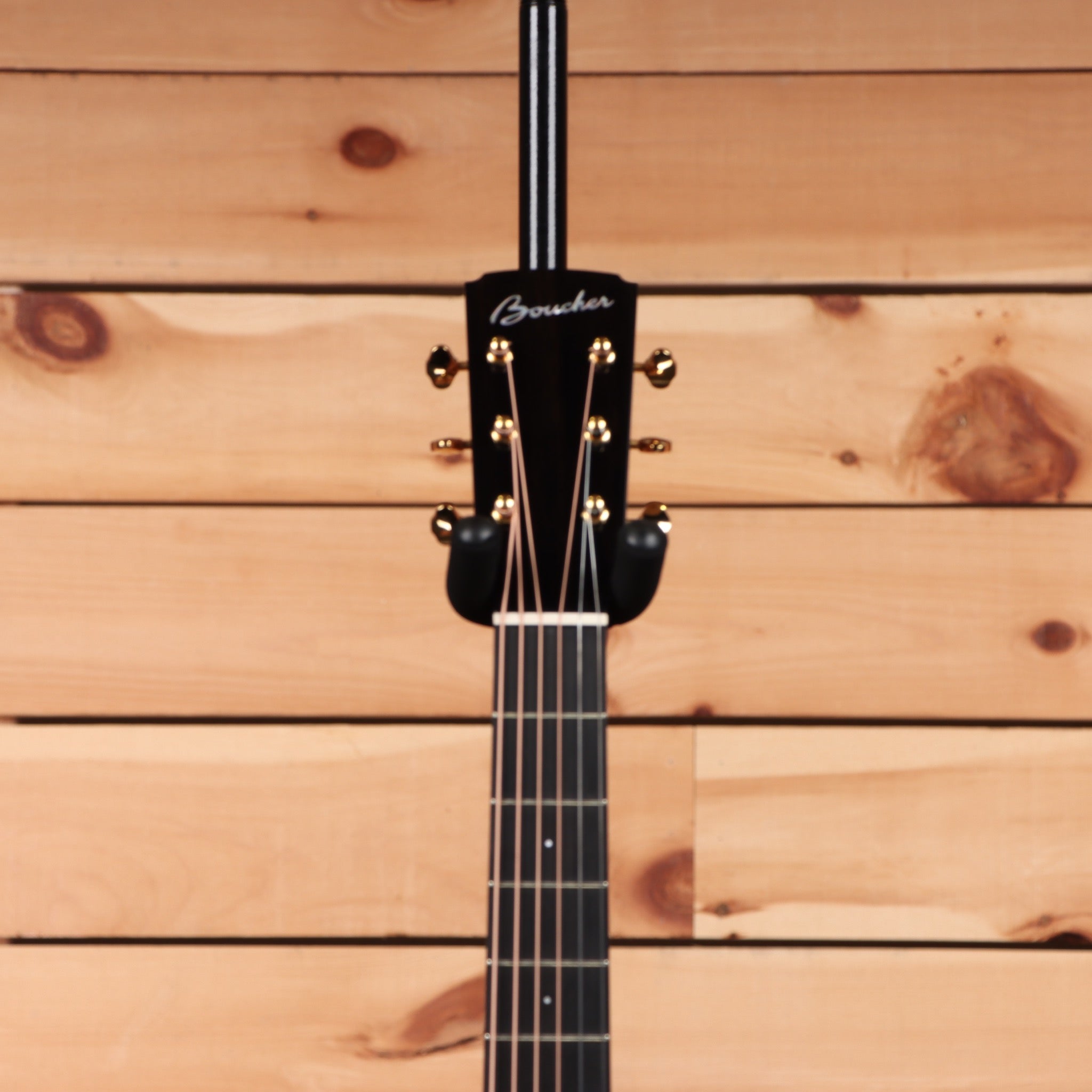 Boucher GRME1002D Grand Auditorium acoustic guitar natural finish with slotted headstock