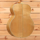 Epiphone FT-570BL acoustic jumbo guitar Natural finish with maple back and center seam binding detail