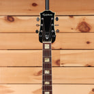 Epiphone FT-570BL acoustic guitar Natural finish with rosewood fretboard and pearl block inlays