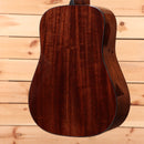 Martin D-19 190th Anniversary Custom dreadnought acoustic guitar with dark mahogany finish and binding