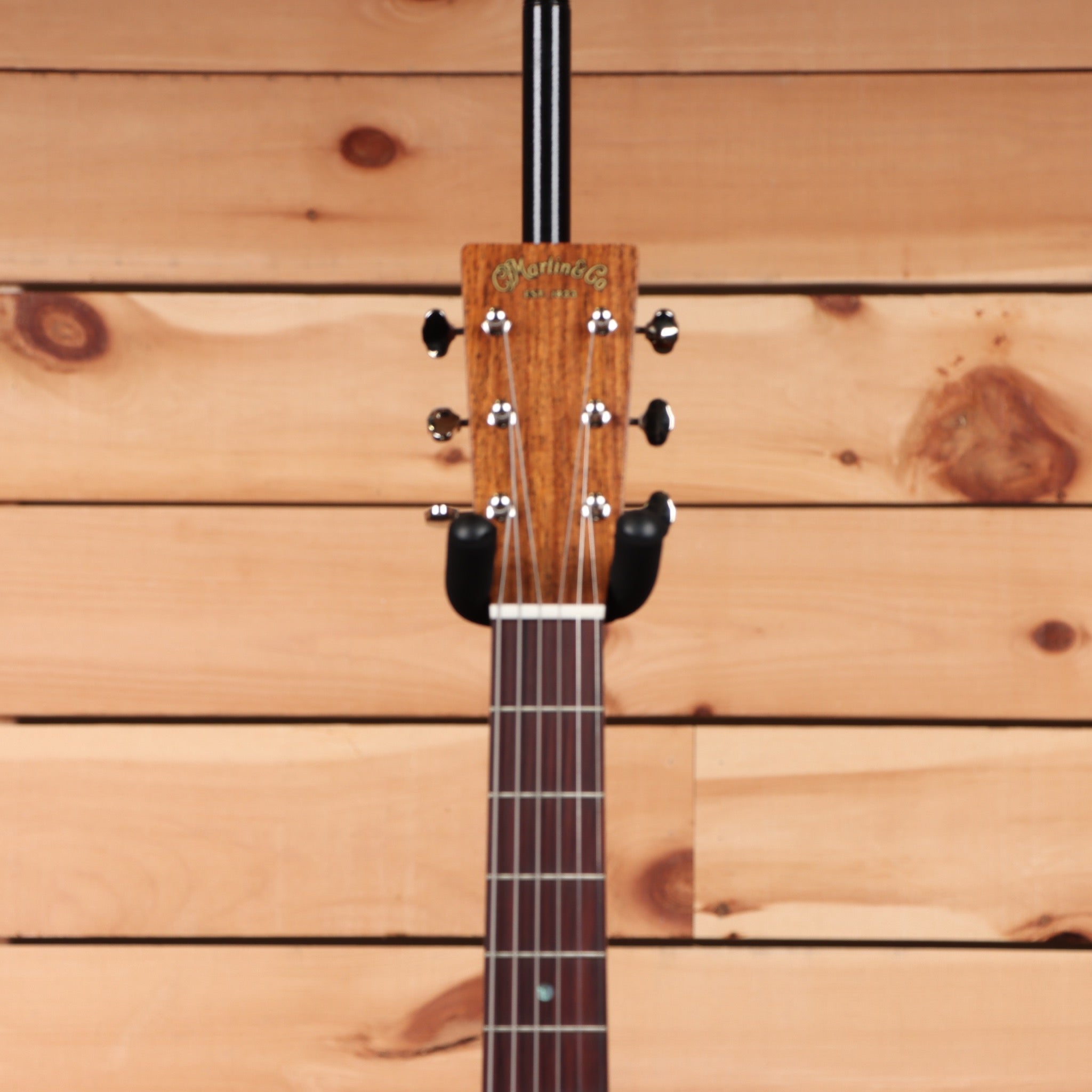 Martin D19 190th Anniversary Custom dreadnought acoustic guitar with rosewood fretboard and black headstock overlay