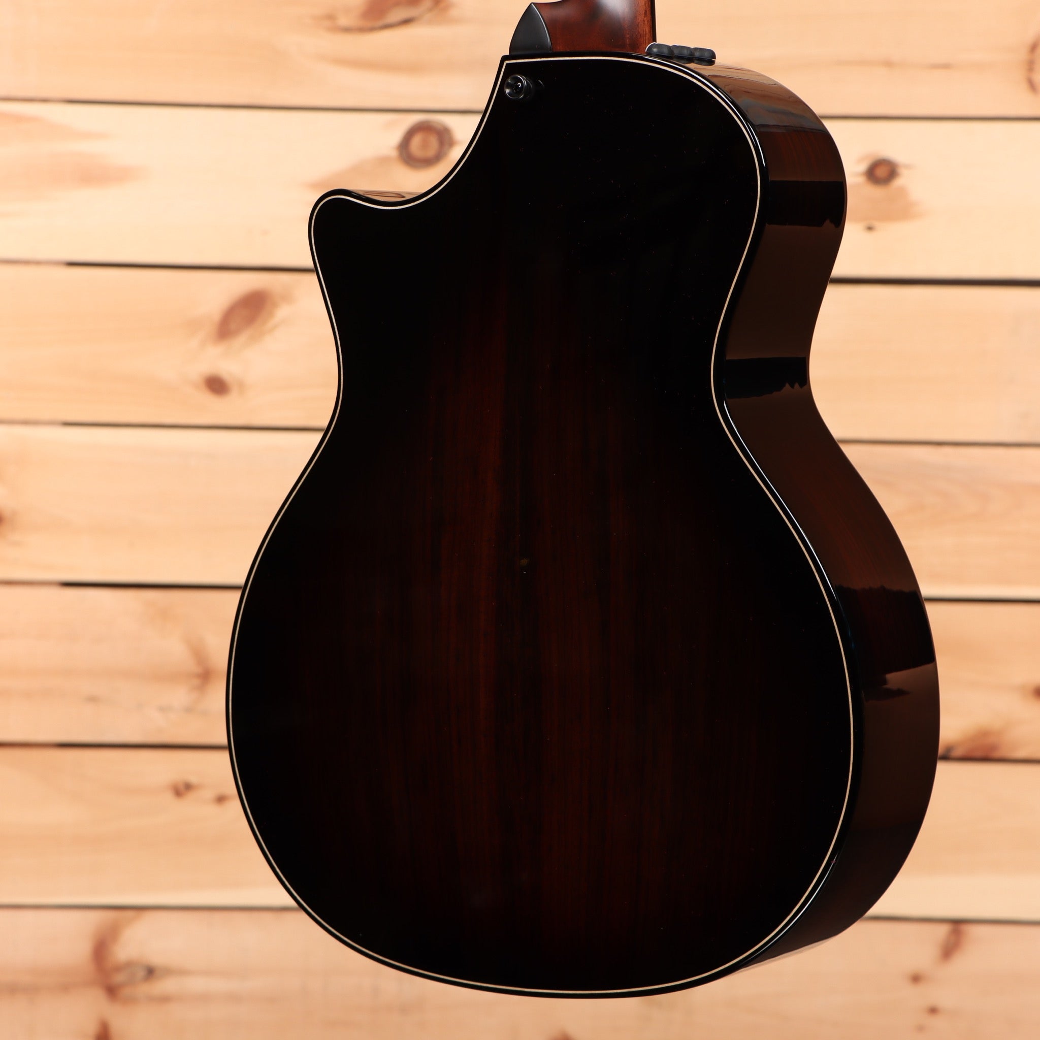 Taylor Builders Edition 814ce Grand Auditorium acoustic-electric guitar Blacktop with venetian cutaway