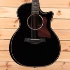 Taylor Builders Edition 814ce Grand Auditorium acoustic-electric guitar Blacktop with venetian cutaway