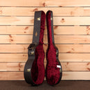 Taylor Builders Edition 814ce Grand Auditorium acoustic-electric guitar Blacktop with venetian cutaway and gold hardware