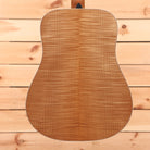 Boucher GR-BG-162-T acoustic dreadnought guitar natural finish with quarter-sawn spruce top