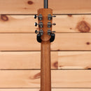 Boucher GR-BG-162-T acoustic guitar natural finish with chrome tuning machines and black soundhole covers