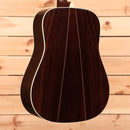 Martin D-35 dreadnought acoustic guitar natural finish with white binding and rosewood back and sides