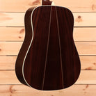 Martin D-35 dreadnought acoustic guitar natural finish with white binding and rosewood back and sides