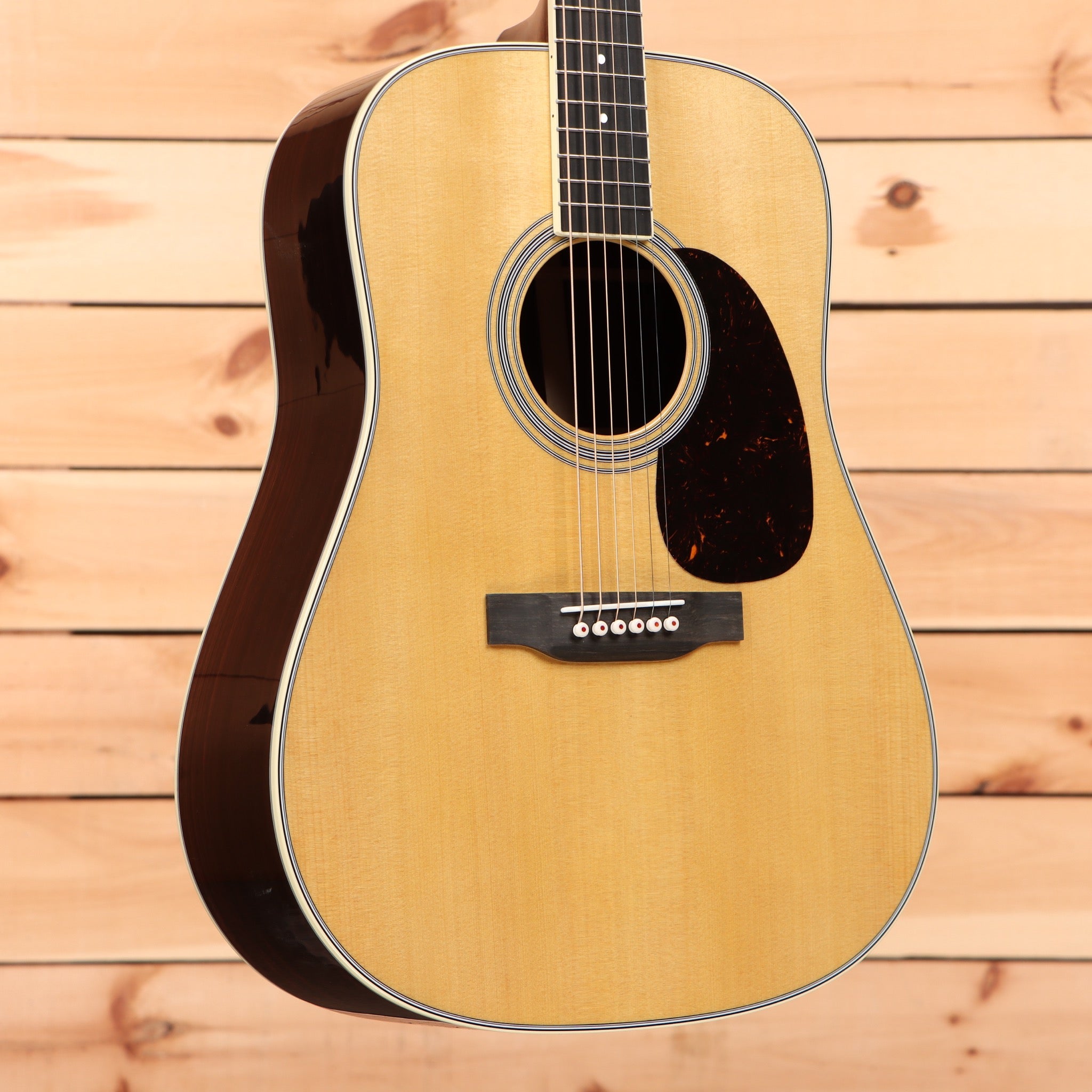 Martin D-35 dreadnought acoustic guitar natural finish with rosewood back and sides