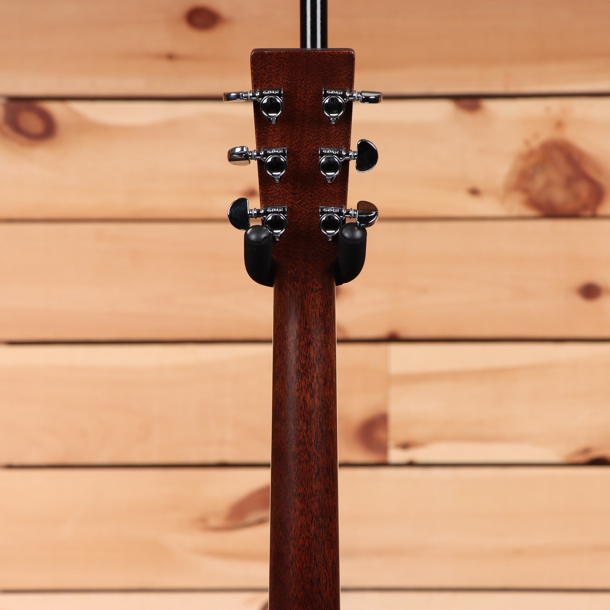 Martin D-35 dreadnought acoustic guitar natural finish with chrome tuning machines