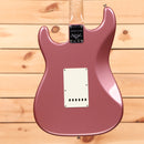 Fender Custom Shop Limited 1965 Stratocaster NOS electric guitar Burgundy Mist Metallic with white pickguard